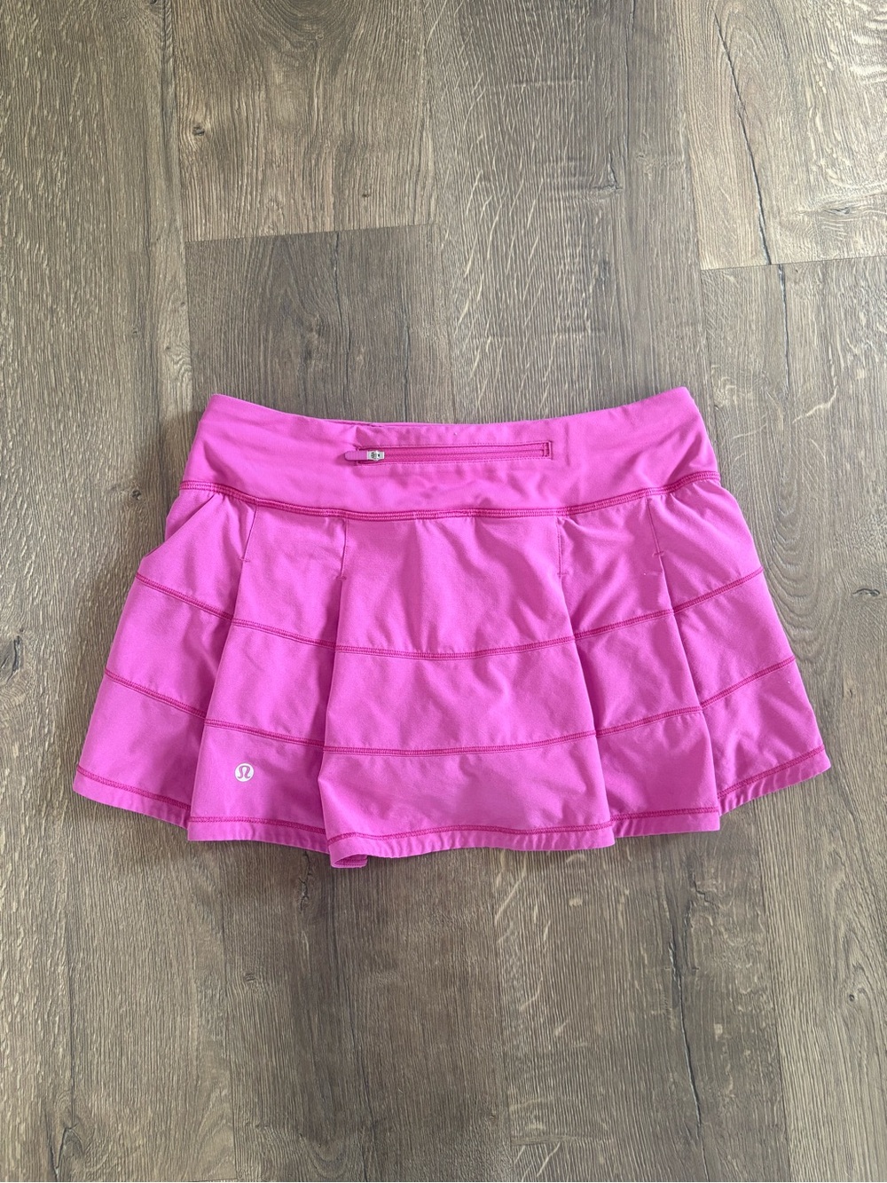 lululemon athletica Hot Pink Pleated Skater Skirt
